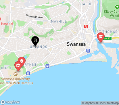 Closest campuses from 4 Sketty Road