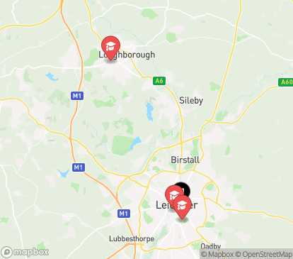 Closest campuses from Minster House