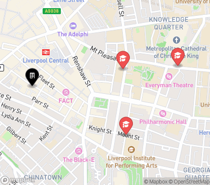 Closest campuses from Seel Street