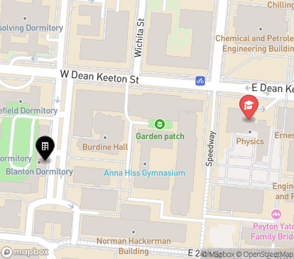 Closest campuses from Blanton Hall