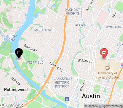 Closest campuses from Brackenridge Apartments