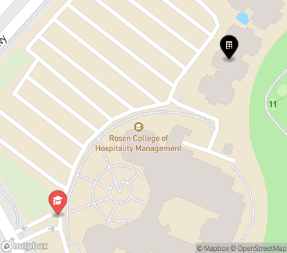 Closest campuses from Rosen College Apartments