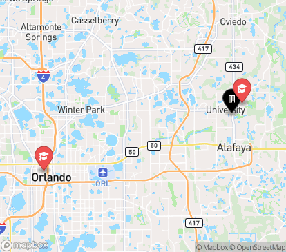 Closest campuses from The Aves @ Twelve100