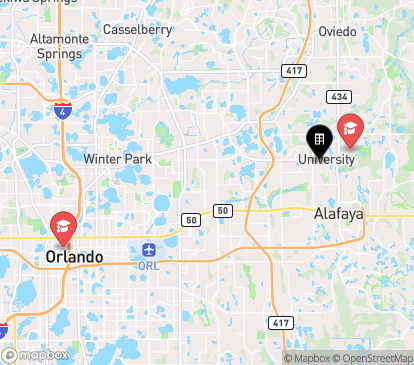 Closest campuses from Arden Villas