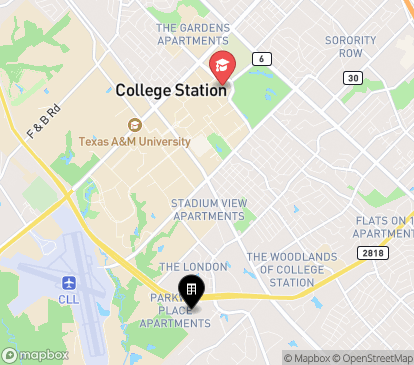 Closest campuses from 2818 Apartments College Station TX