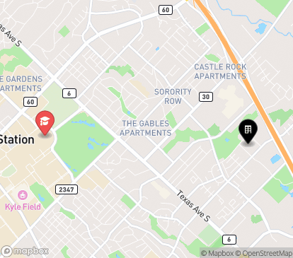 Closest campuses from The Jane at College Station