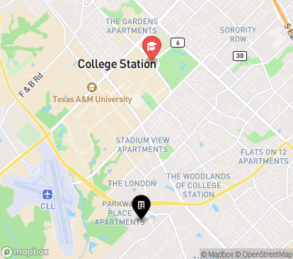 Closest campuses from The Cottages of College Station