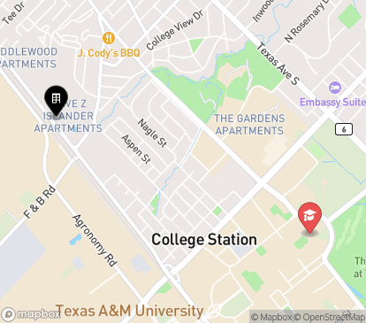 Closest campuses from Z Islander