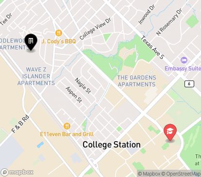 Closest campuses from Reveille Ranch