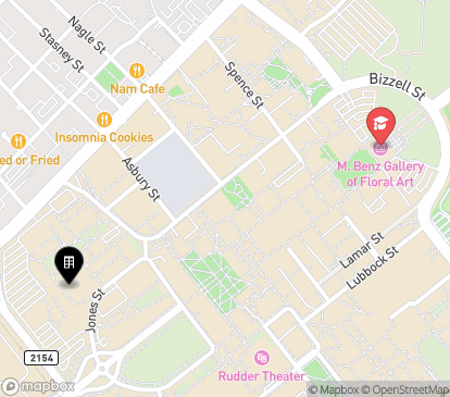 Closest campuses from Keathley Hall