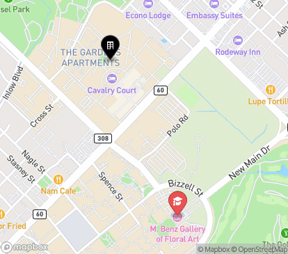 Closest campuses from Gardens Apartments