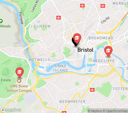 Closest campuses from 48 Park Street