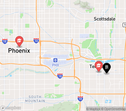 Closest campuses from Yugo Tempe Villas
