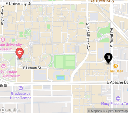 Closest campuses from Barrett Residential Complex