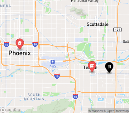 Closest campuses from Alight Tempe