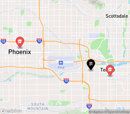 Closest campuses from Redpoint Tempe
