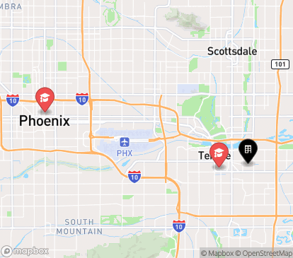 Closest campuses from Lofts on 8th