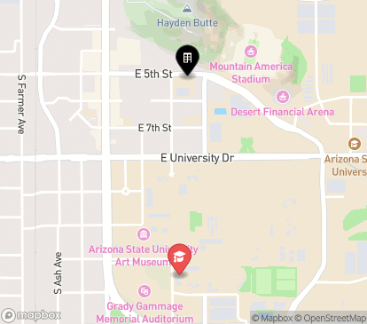 Closest campuses from University Towers