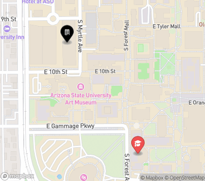 Closest campuses from Tempe’s New Residence Hall