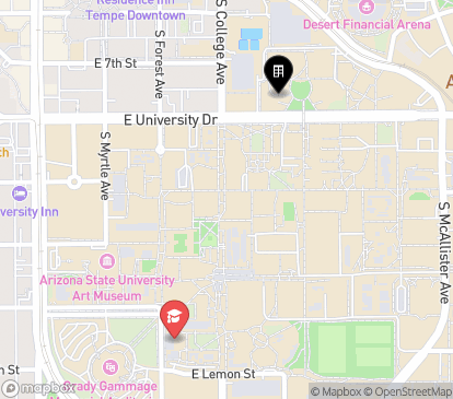 Closest campuses from Palo Verde West