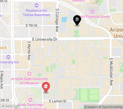 Closest campuses from Tooker House