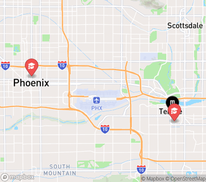 Closest campuses from ōLiv Tempe