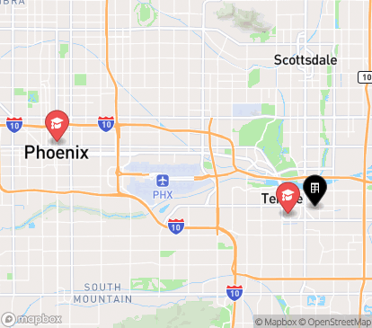 Closest campuses from Paseo on University