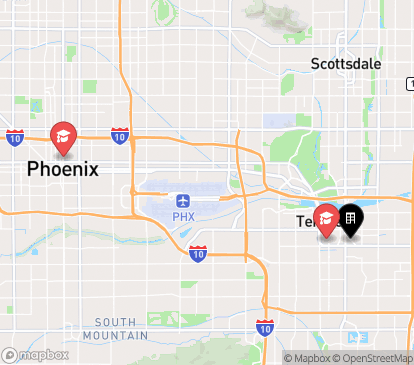 Closest campuses from Vertex Apartments