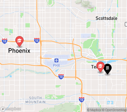 Closest campuses from The District on Apache