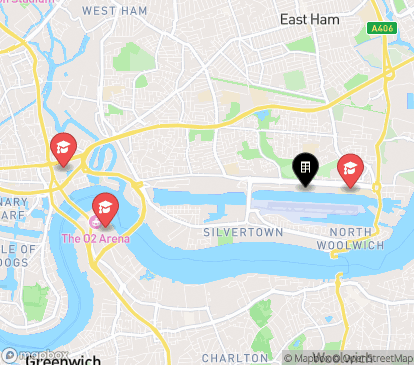 Closest campuses from 3 Minutes East