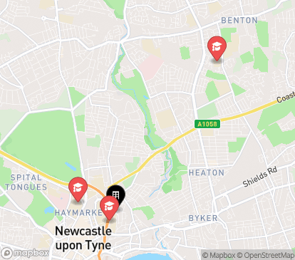 Closest campuses from Byron Lofts
