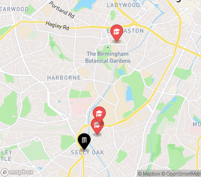 Closest campuses from The Triangle