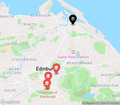 Closest campuses from Mantle Yard