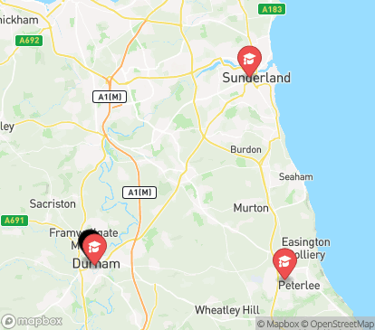 Closest campuses from Viaduct Residences